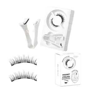 Maanetic False Evelash Set Natural Looking Reusable Maanetic Evelashes No Glue Soft Evelashes Al Day Comfor (EA08)