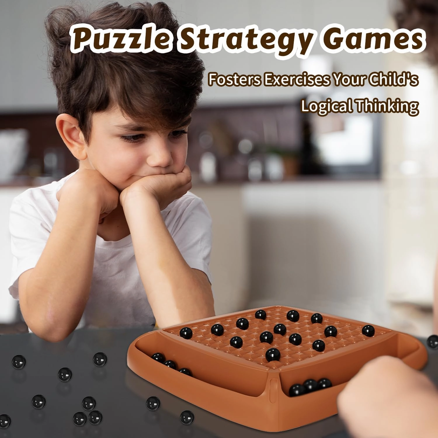 Magnet Chess Game, Family Board Games for Kids and Adults, Magnet Chess Set Ideal for Family and Friend Game Night, 2-4 Players (28pcs)