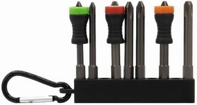 Magnetic Collar Phillips x 2-3/4" Carabiner Set-7pc