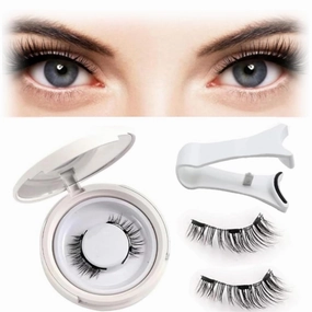 Magnetic Lashes Kit - Magnetic Eyelashes with Applicator, 2025 New Eyelashes Natural Look (Natural, 2 Set)
