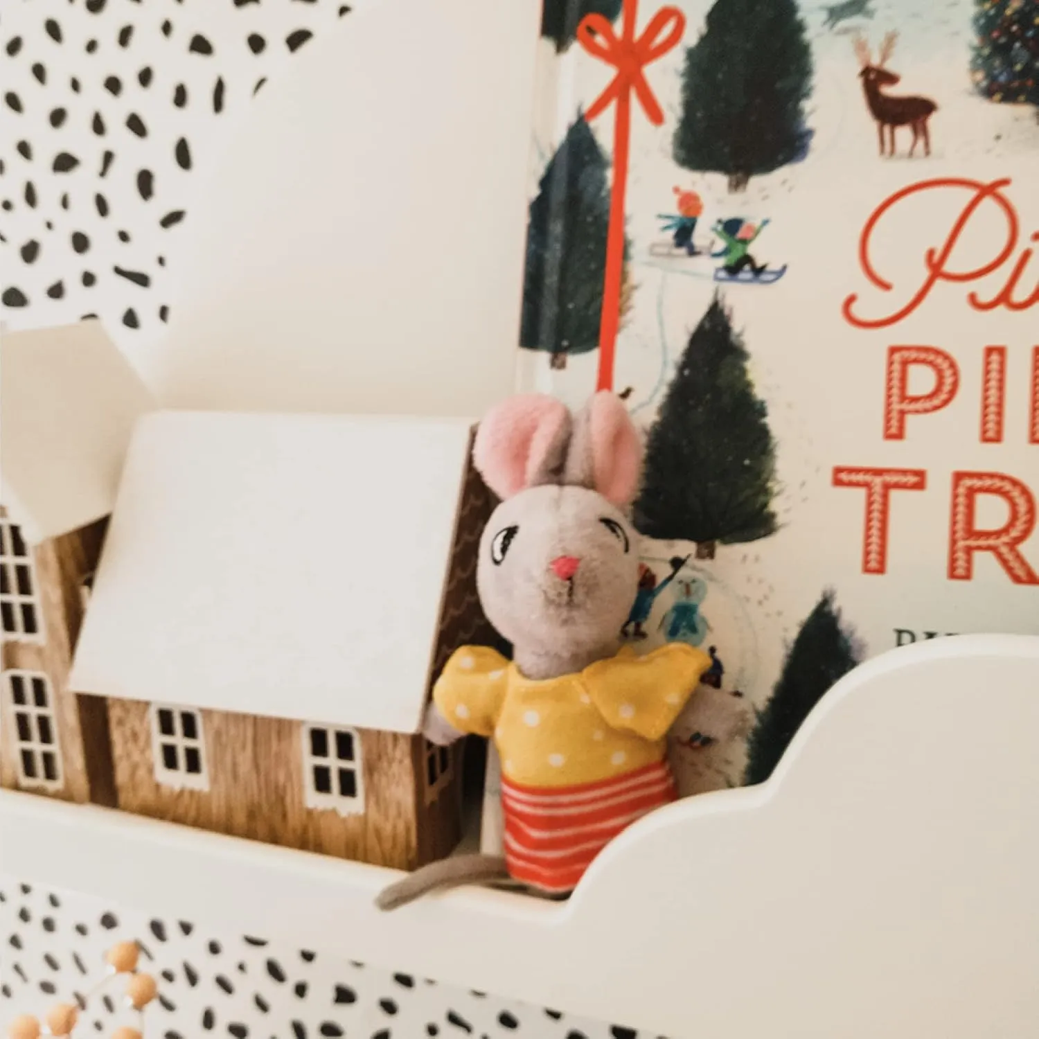 Mice in Boxes - 'Remy The House Mouse' Playset with Stuffed Animal in a Match Box Bed