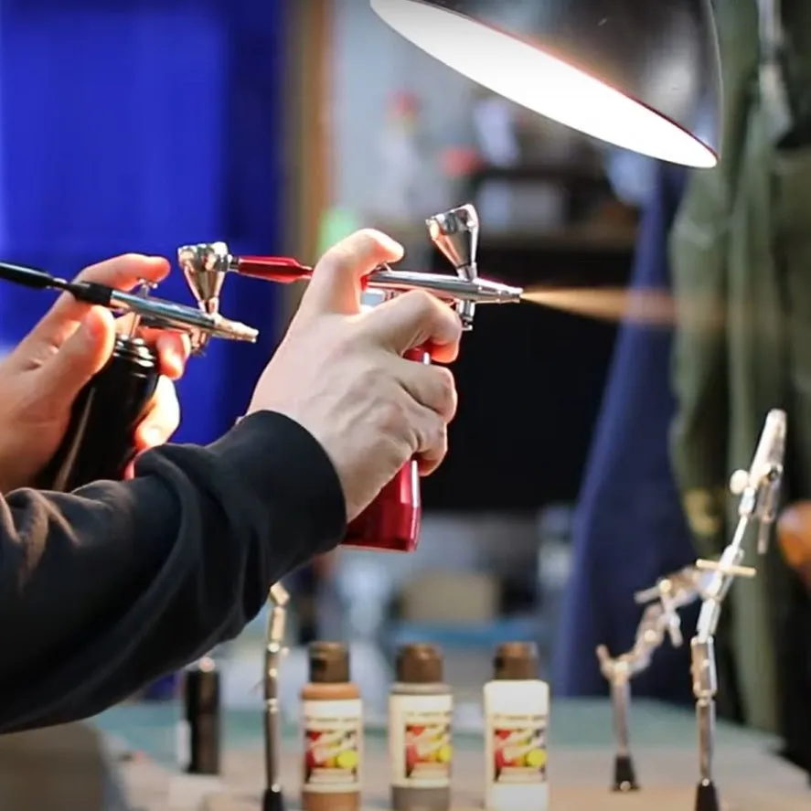 Micro-Mark Self-Contained Portable Broad-Spray Airbrush Set