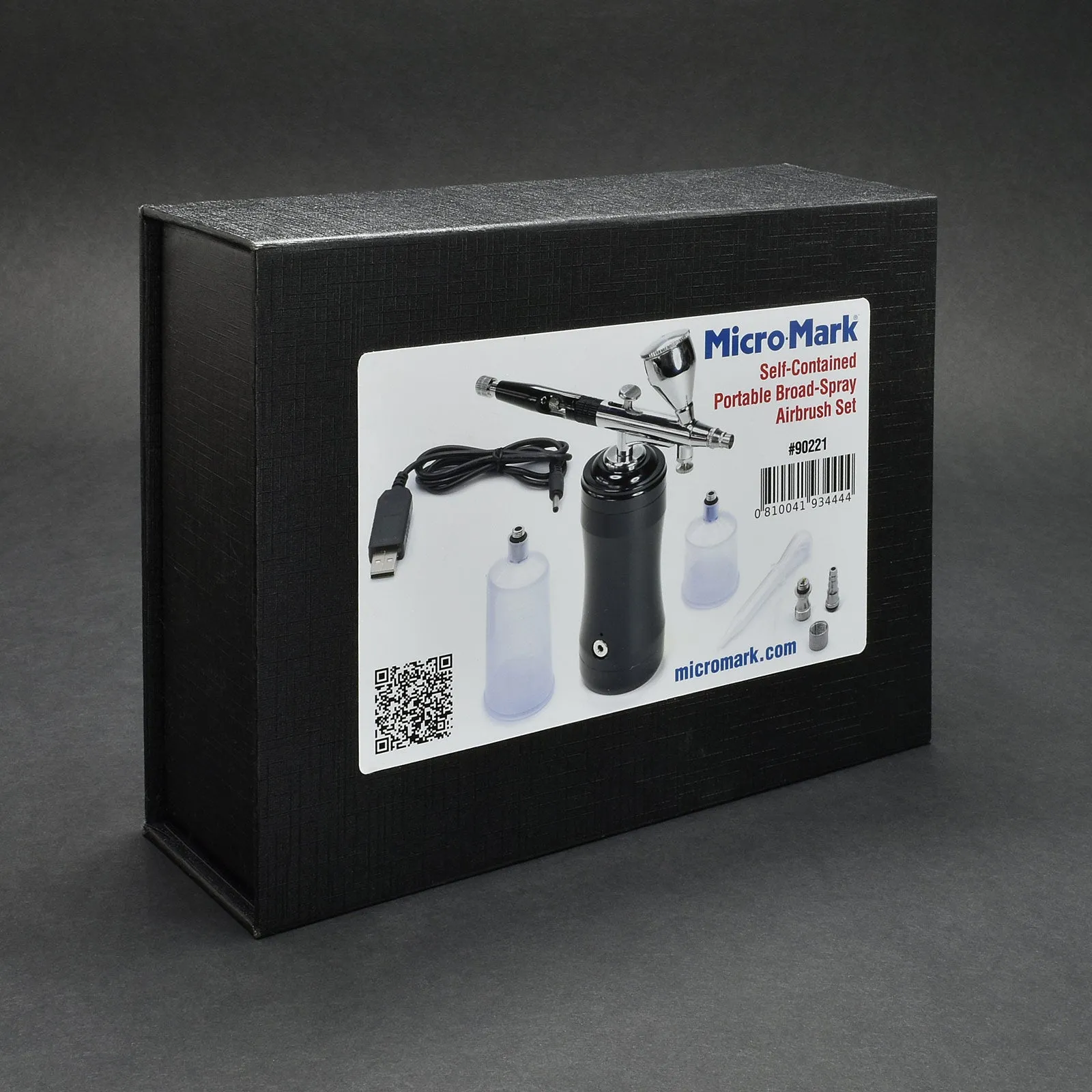 Micro-Mark Self-Contained Portable Broad-Spray Airbrush Set