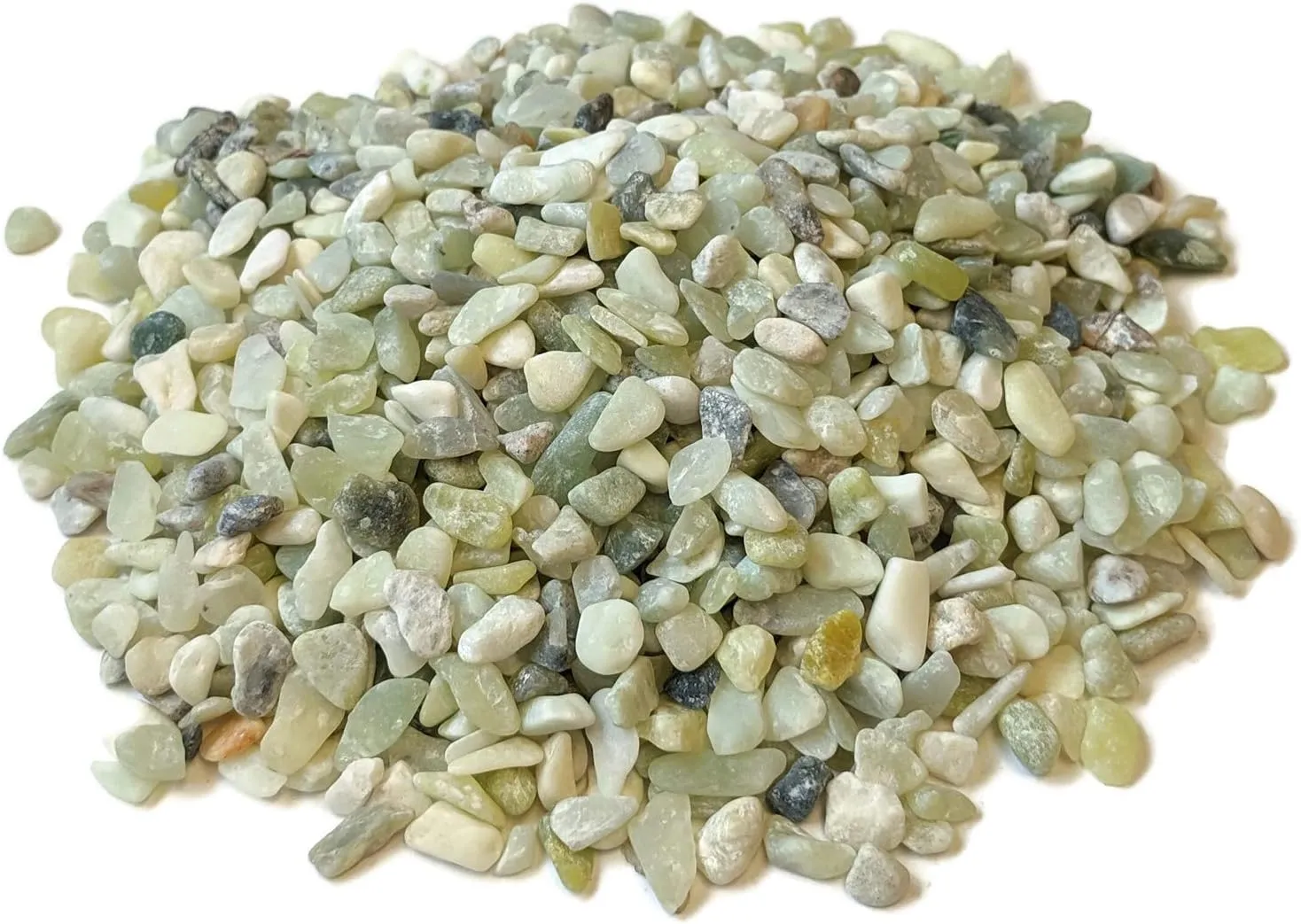 Midwest Hearth Decorative Jade Bean Pebbles 1/5" Size (5-lb Bag)