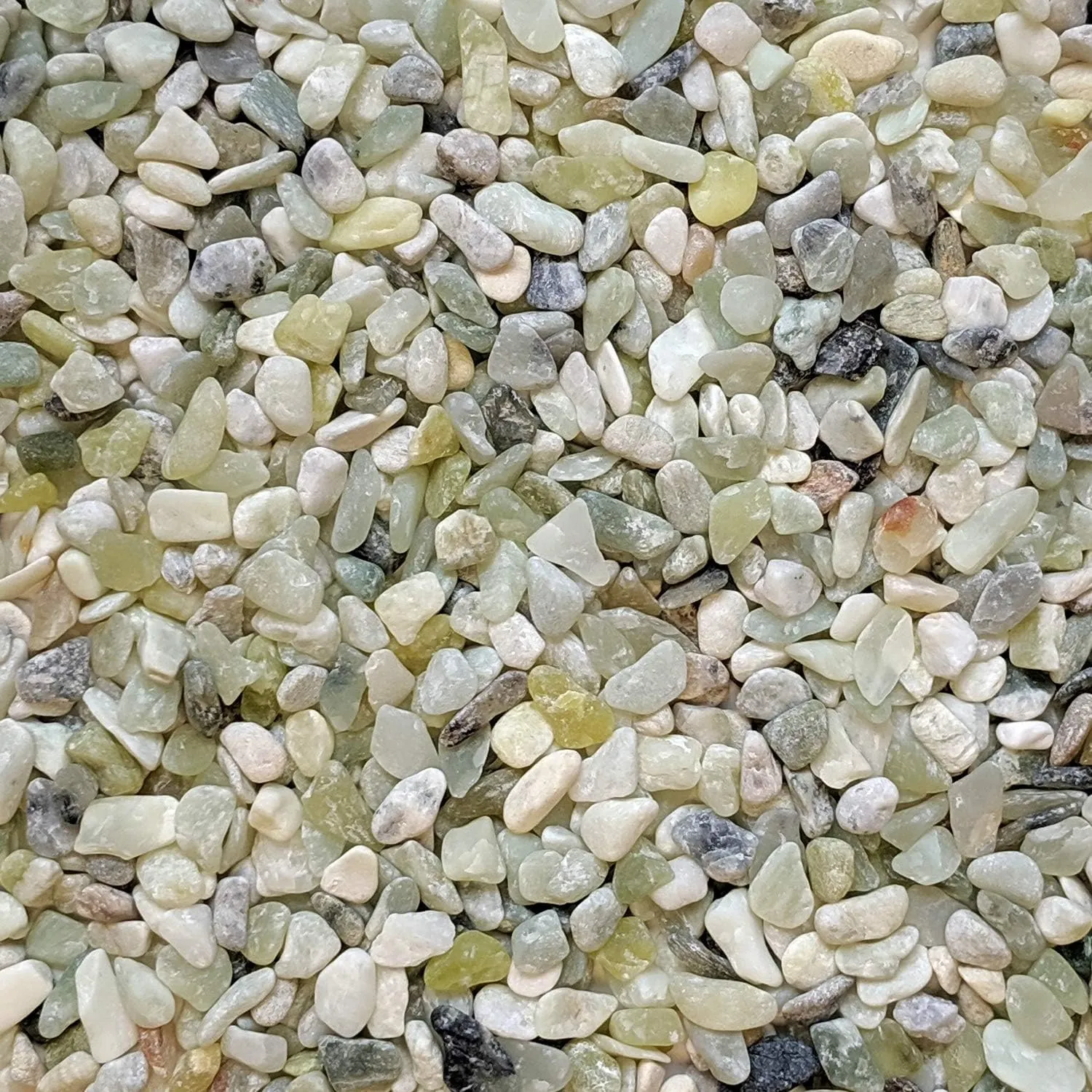 Midwest Hearth Decorative Jade Bean Pebbles 1/5" Size (5-lb Bag)