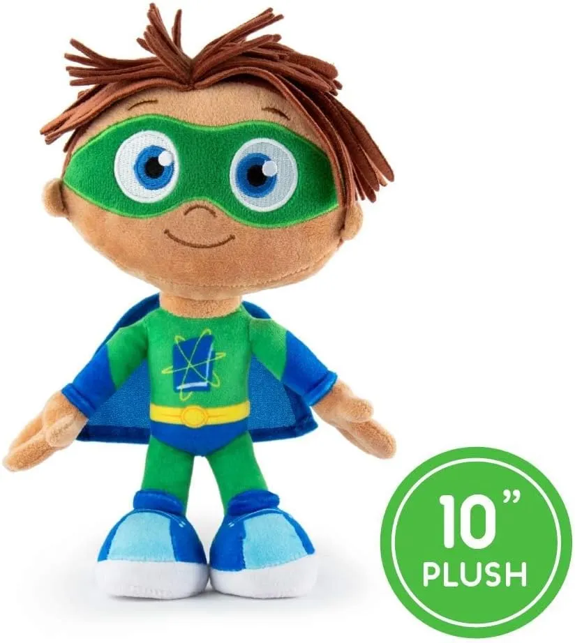Mighty Mojo Super Why Plush - Super Why Whyatt 10 Inch Plush Toy Doll - Officially Licensed PBS Educational Toy for Children