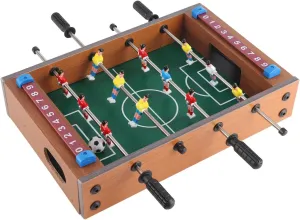 Mini Table Top Foosball Game,Kids Table Football Game Set with 2 Balls Interactive 4 Rows Table Soccer for Adults Kids,Indoor Outdoor Entertainment Bars Parties Football Gifts