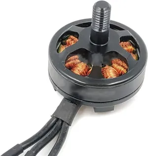 Model Power Modle Airplane Motor Fixed Wings Toy Motor Helicopter Motor Drones Motor 2204 Brushless Motor 300KV Through Machine Motor Smart Hobby (Color : Cw Sliver Screw)