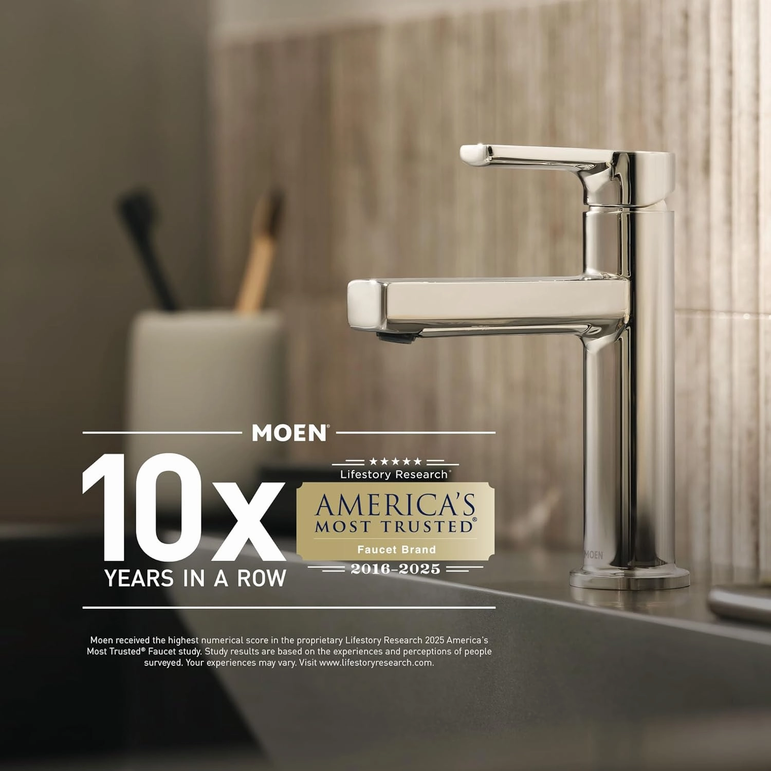 Moen Nolia Chrome One-Handle Pre-Rinse Spring Kitchen Faucet with Pull Down Sprayer, Single Hole Kitchen Sink Faucet with Soap Dispenser, 87886