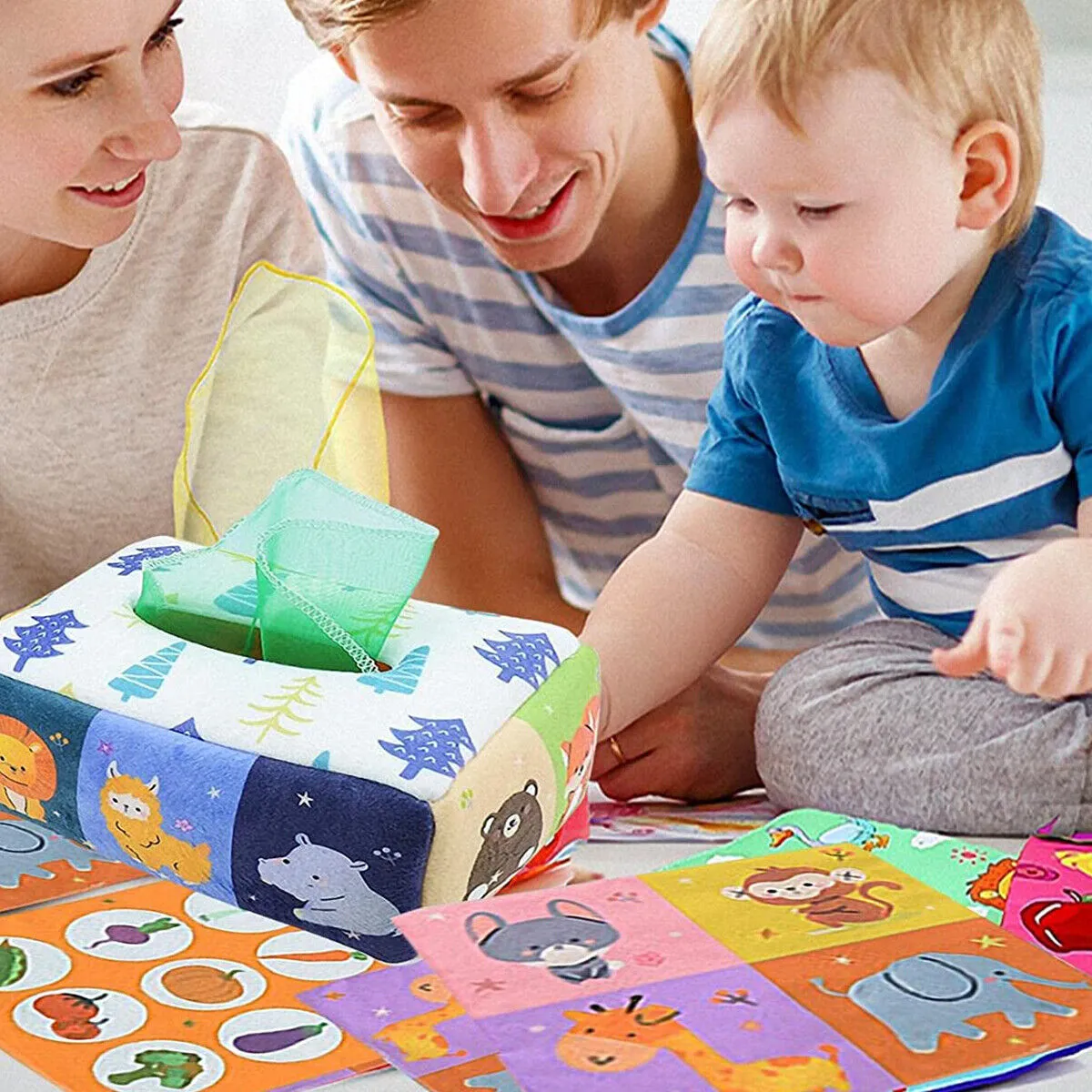 Montessori Toys Magic Tissue Box