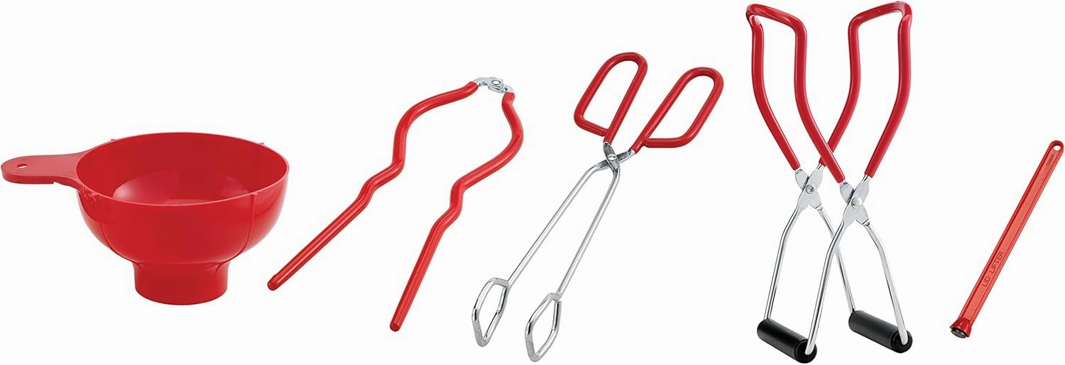 Mrs. Anderson’s Baking Canning Tool Set, for Home Canning and Dehydrating to Preserve Foods, 5-Piece Set