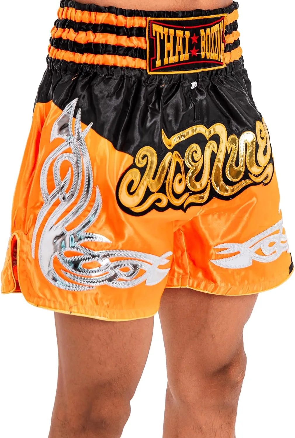 Muay Thai Shorts for Men Women Slim Cut MMA Boxing Shorts Training Kickboxing Clothing Martial Arts Trunks