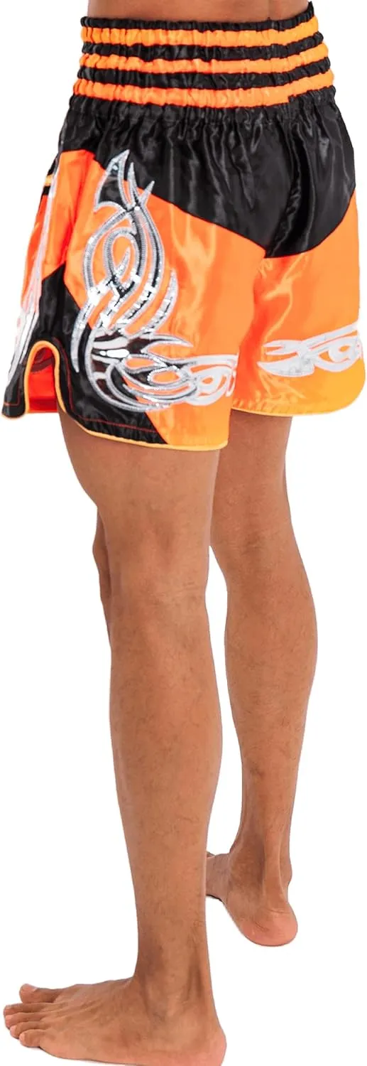 Muay Thai Shorts for Men Women Slim Cut MMA Boxing Shorts Training Kickboxing Clothing Martial Arts Trunks