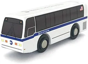 MUNI PALS Munipals MP01-2102 NYC Nova Bus RTS-06 MTA Wooden Railroad Car
