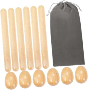 Music Rhythm Sticks Preschool Musical Learning Toy Playing Easy to Use Percussion Toy Percussion Rhythm Sticks for Kids, Style C