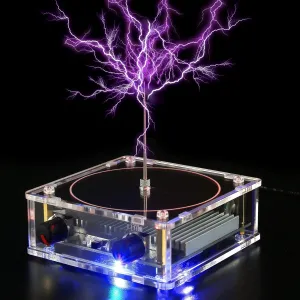 Musical Tesla Coil, Bluetooth Music Tesla Coil, Touchable Artificial Spark Gap Arc Generator, Wireless Transmission Experiment Model, Science Teaching Experiment Tool Desktop Toy