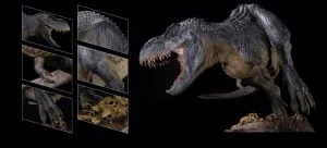 Nanmu 1:35 Scale Vastatosaurus Rex Model Tyrannosaurus V-Rex T-Rex Figure Realistic Dinosaur Collector Animal Decoration Gift for Adult (Shadow Monarch