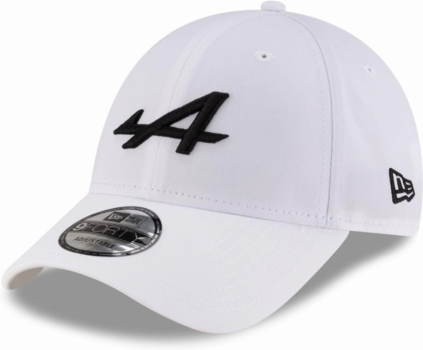 New Era Alpine Racing F1 Unisex 9Forty Essential White Hat