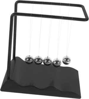 Newton Pendulum Desk Toy Cradle Balance for Decor Science Physics Learning Model Chic Ornament for Desktop Stability