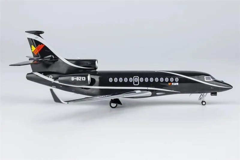 NG Models Deer Jet for Dassault Falcon 7X B-8213 1:200 Aircraft Pre-Built Model