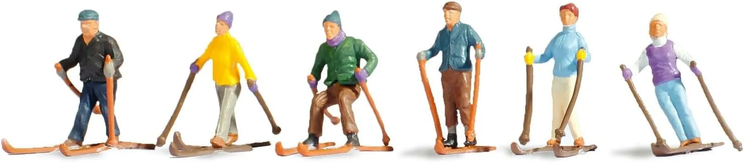 Noch 15828 Skiers 6/ HO Scale Model