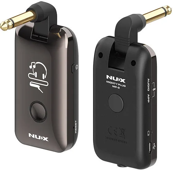 NUX Mighty Plug BT Guitar & Bass Amp Modeling Earphone Amplug