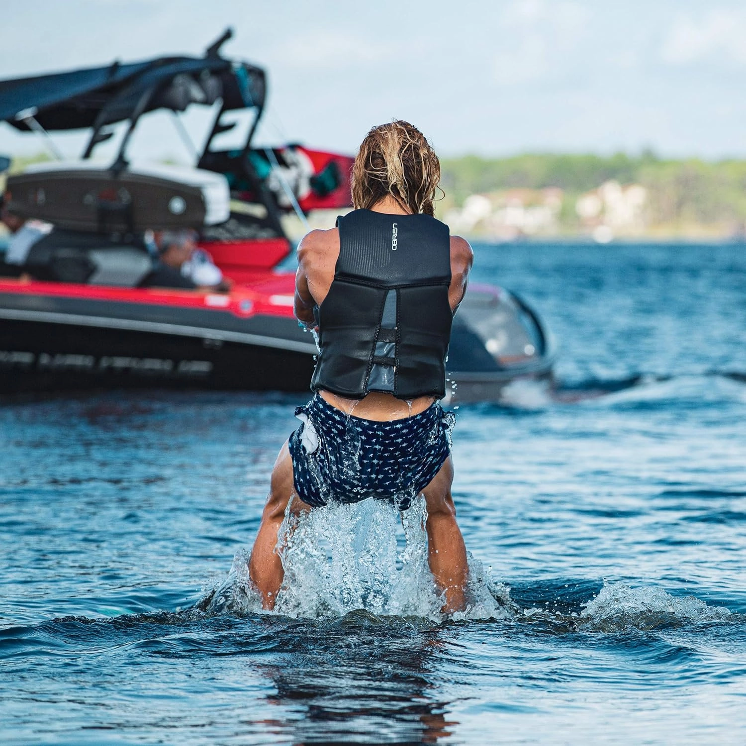 O'Brien Men's Flex V-Back Life Jacket