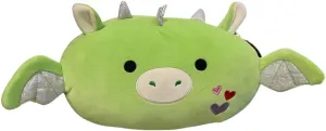Official KellyToy Squishmallow Valentines Day Stackable Plush Stuffed Animal 12 Inch (Desmund Dragon)