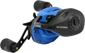 Okuma Serrano Low Profile High Speed Lightweight Graphite Frame Baitcast Reel
