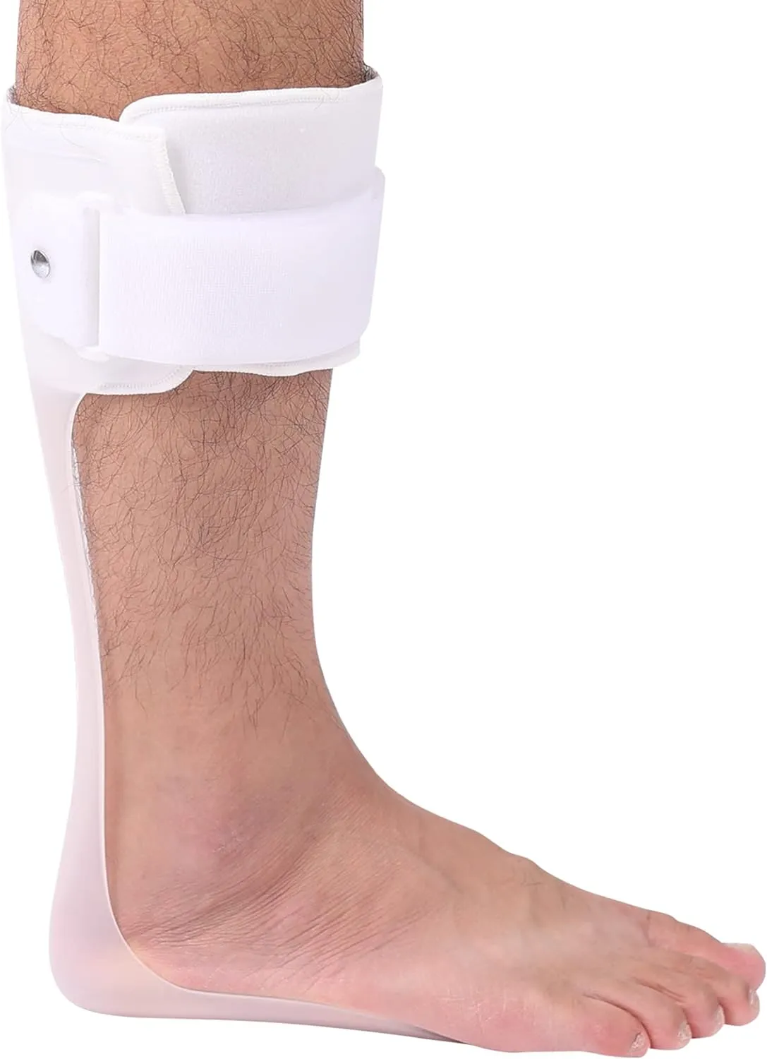 Orthomen Ankle Foot Orthosis Support - AFO Splint - Drop Foot Brace (L/Left)
