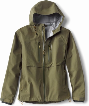 Orvis Men’s Clearwater Wading Jacket -Hooded 20K Waterproof Jackets for Men with Integrated Cuff System