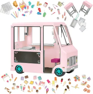 Our Generation Ice Cream Truck for 18 Inch Dolls, Pink