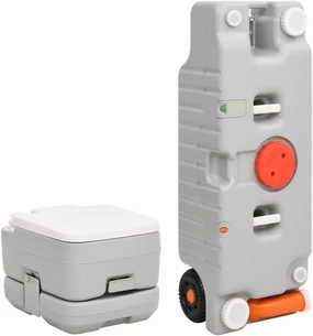 Outdoor Recreation,Camping & Hiking,Portable Camping Toilet and Water Tank Set