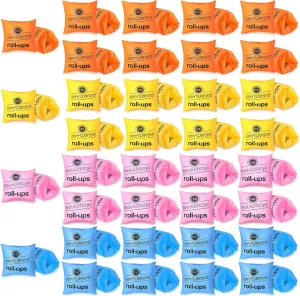 Outus Arm Floaties Kids PVC Arm Floaties Inflatable Swim Arm Bands Adjustable Swimming Water Wings Floater Sleeves Pool Inflatable Swimming Rings for Adults Kids Children Toddler, 4 Colors