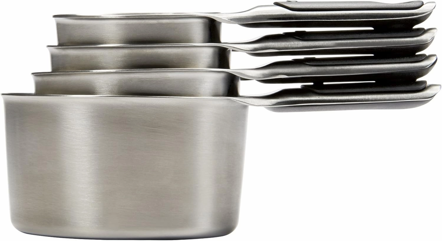 OXO Good Grips Measuring Cup Set, Stainless steel, 4 pieces