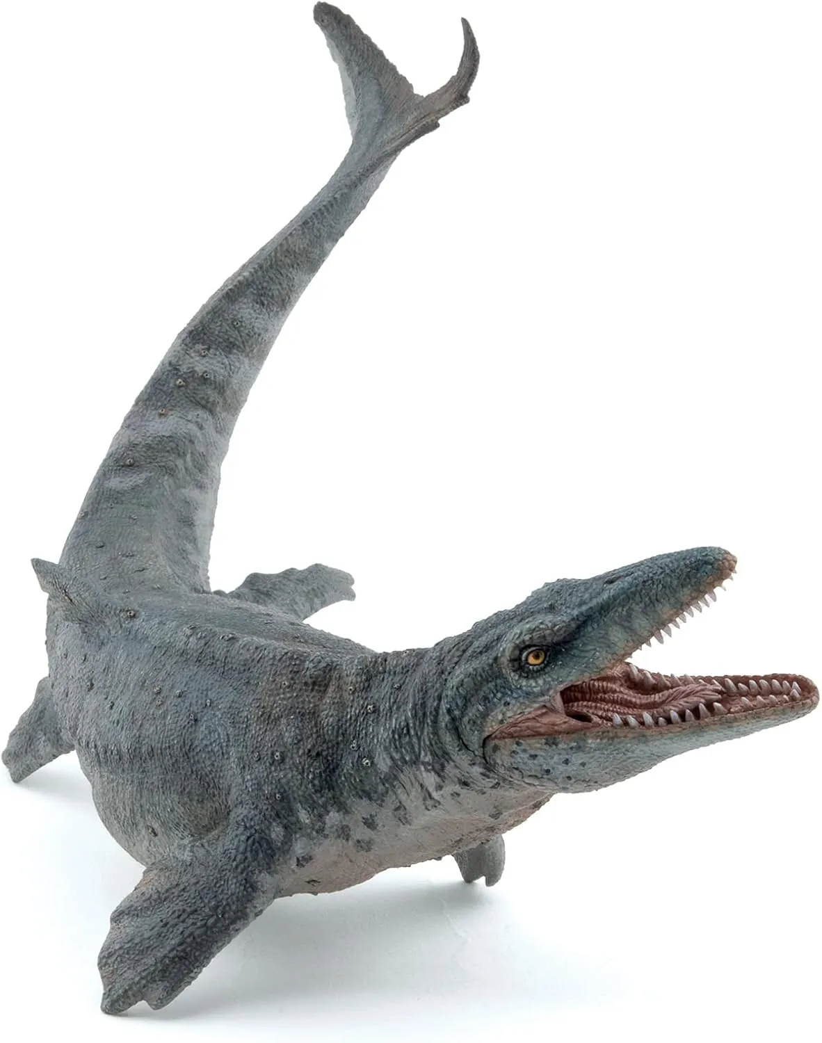 Papo - Mosasaurus Figure - Prehistoric Marine Reptile Toy for Kids Age 3  - Hand Painted Cretaceous Predator with Realistic Details - 25.5 x 15 x 11 cm - Plastic Dinosaur Toy - 55088
