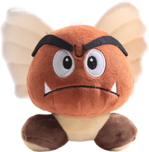Paragoomba Plush Toy Stuffed Animal Doll 5.5'' Winged Goomba