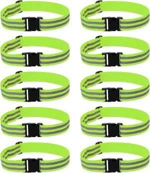 PATIKIL Adjustable Reflective Running Belt, Glow Pt Belt Sash for Cycling