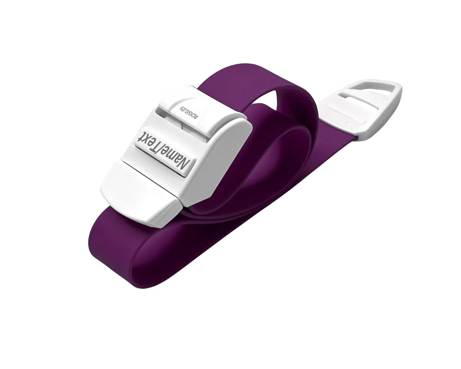 Personalised Medical Wipeable Silicone Tourniquet - Durable, Reusable, Latex-Free - Plum Purple