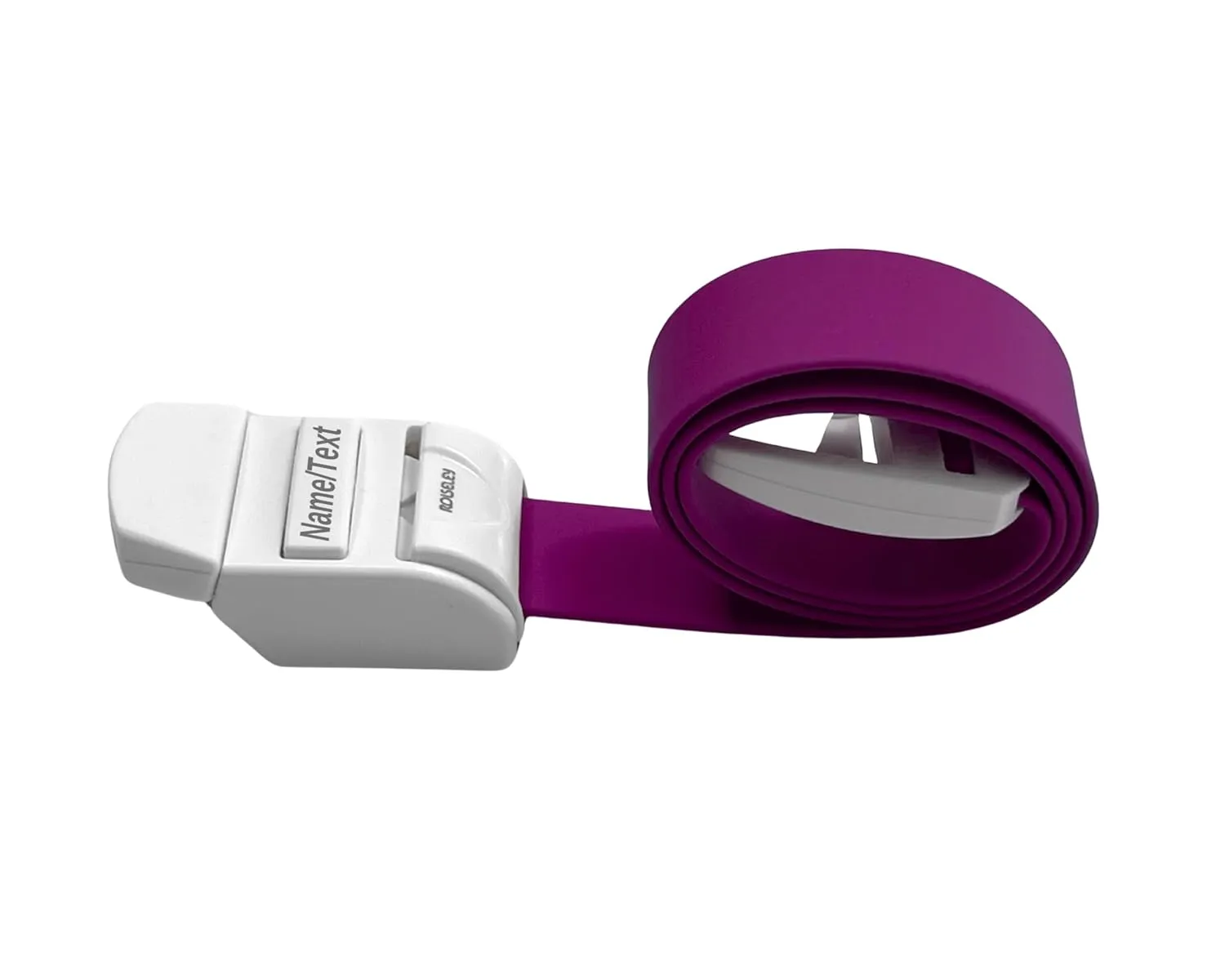 Personalised Medical Wipeable Silicone Tourniquet - Durable, Reusable, Latex-Free - Plum Purple