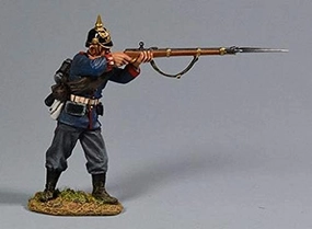 PFW-P6001 Standing Firing Private, 2nd Foot Guard Regiment Franco-Prussian War Toy Soldier
