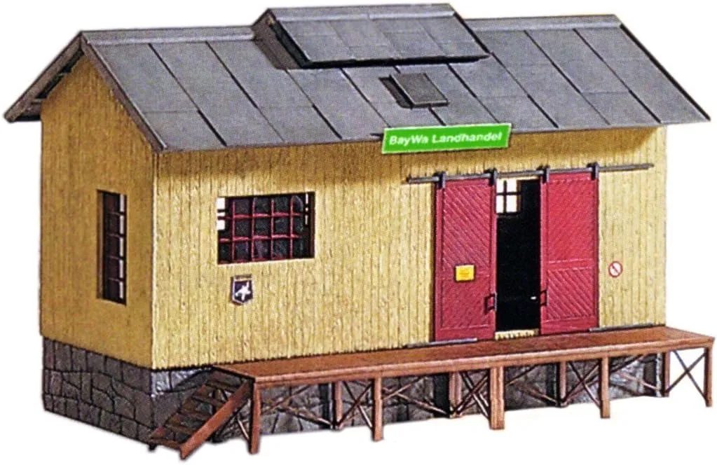 PIKO G Scale Trackside Warehouse Kit