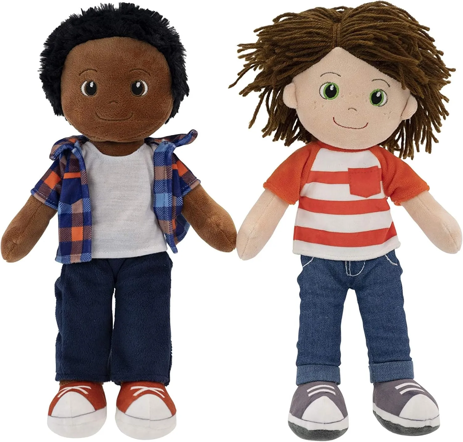 Playtime by Eimmie 14" Soft Baby Doll for Boys (Ollie) - Plush Rag Doll for Toddlers & Infants, Washable Stuffed Toy with Sensory Fabric Body - Great for Baby Showers, Birthdays & Special Occasions