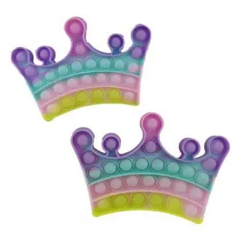 Pop It Fidget Toy Pastel Crown (RRP $9.99)
