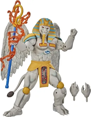 Power Rangers Lightning Collection Monsters Mighty Morphin King Sphinx 8-Inch Premium Collectible Action Figure Toy with Accessories