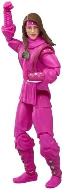 Power Rangers Mighty Morphin Lightning Collection Ninja Rangers Collection Red Pink Yellow (Ninja Pink Ranger)