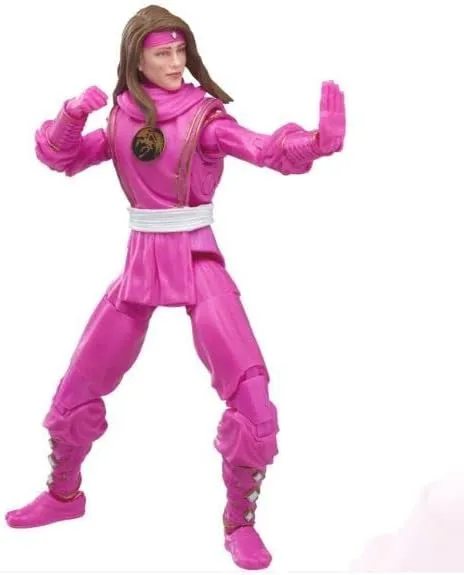 Power Rangers Mighty Morphin Lightning Collection Ninja Rangers Collection Red Pink Yellow (Ninja Pink Ranger)
