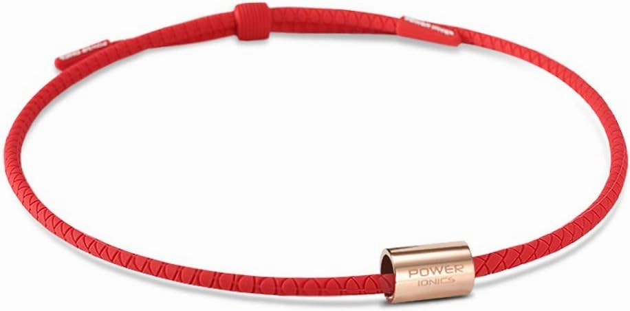 Power Ionics Tourmaline Germanium Black Silicone Necklace for Women/Men,20.5 inch Gold/Gray Titanium Pendant Jeweler Gift Bag