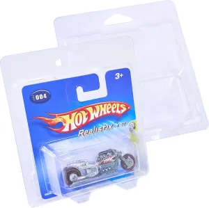 Protector Case for Hot Wheels Short Card Mainline Clamshell Blister Display Pack (10 Pack)