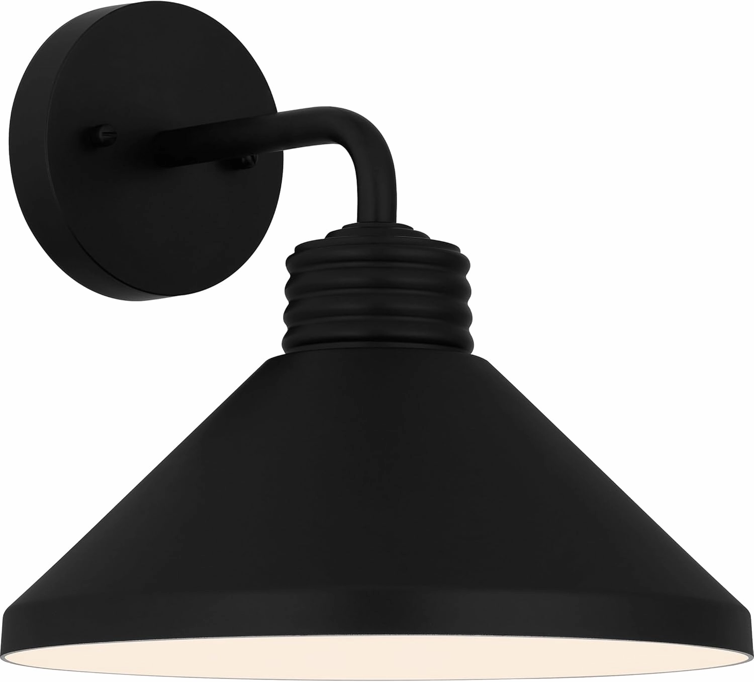 Quoizel Rencher 1-Light Matte Black Outdoor Wall Lantern